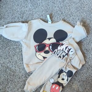 Mickey Mouse Sweatshirt and Pants Set